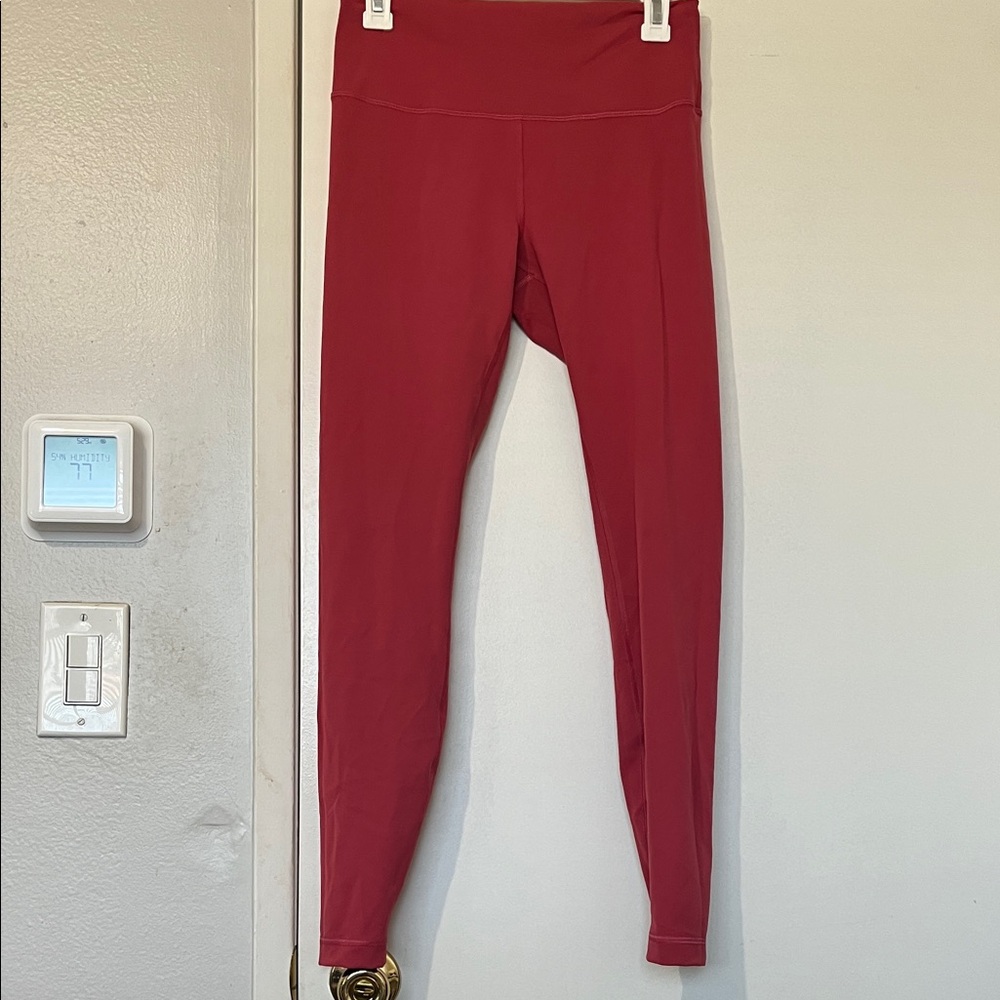 Lululemon | Wunder Train High-Waist Full-Length Leggings - Deep Red